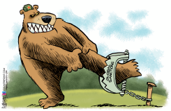 RUSSIAN BEAR TRAP by Rick McKee