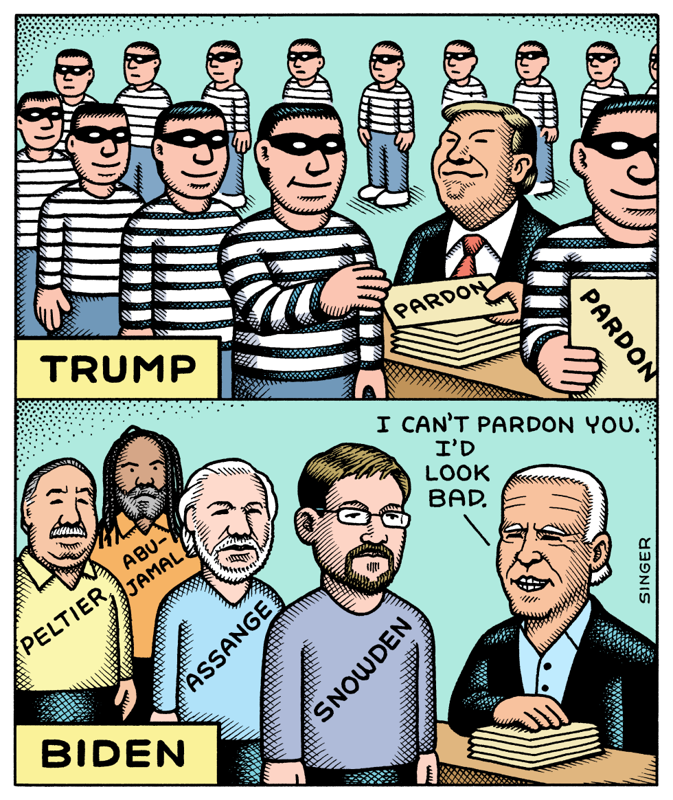 Trump versus Biden on Pardons
