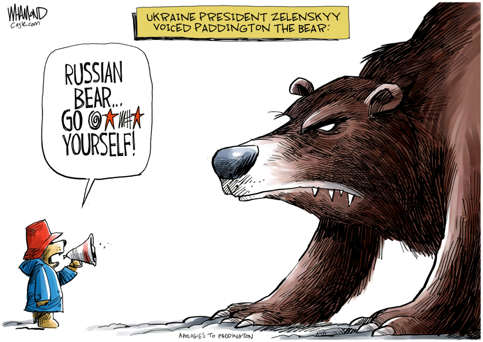 Paddington VS Russian Bear