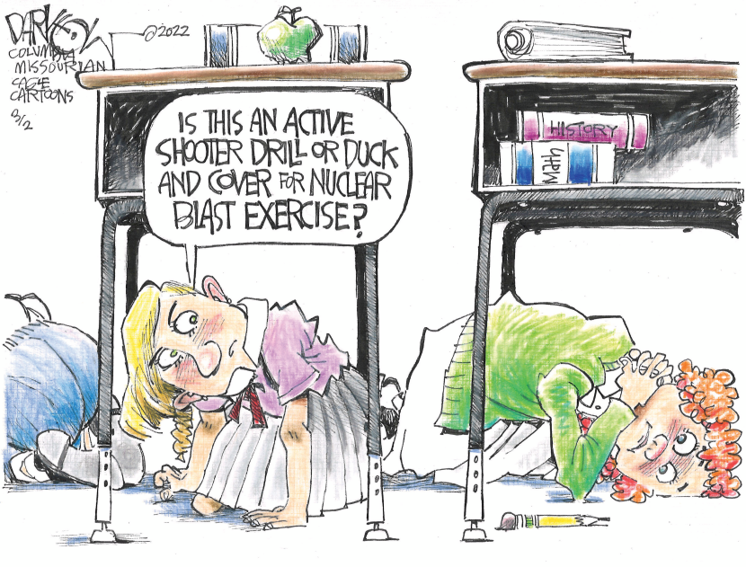 Duck and cover