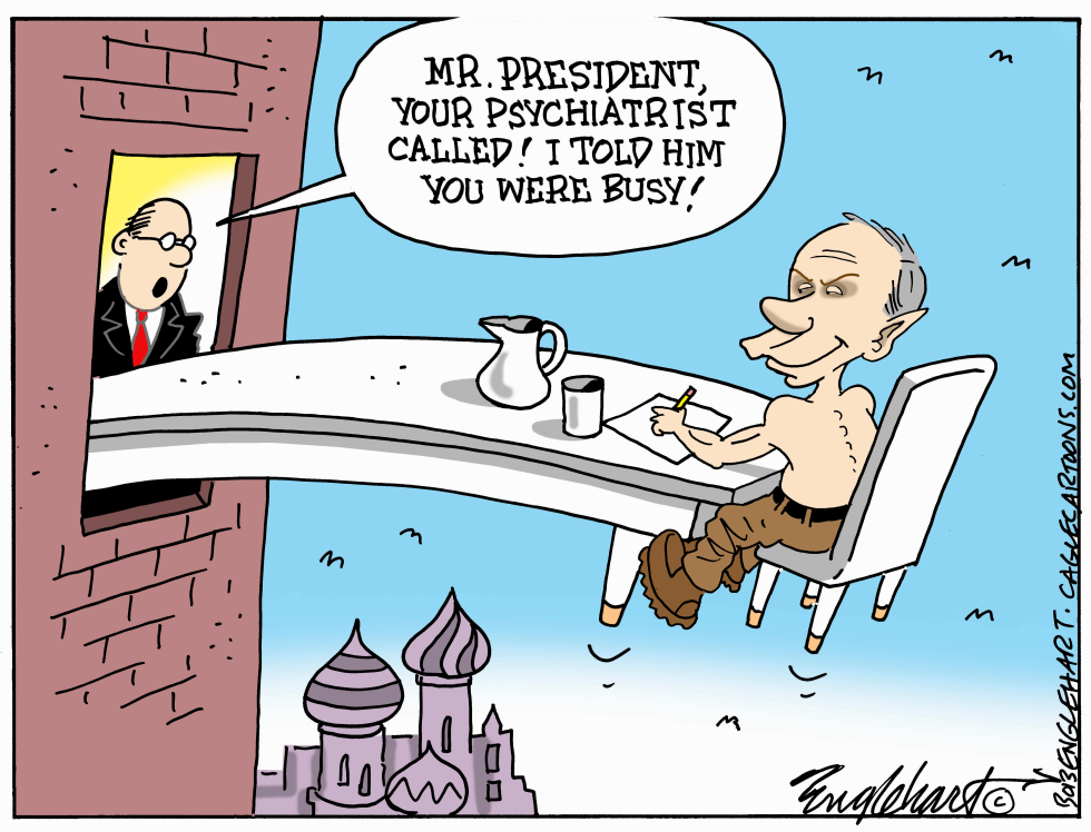 Putin's Long White Table