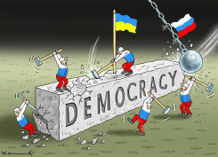 DEMOCRAT PUTIN by Marian Kamensky