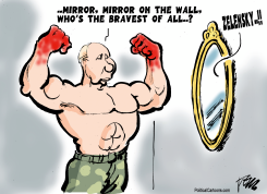 PUTIN VS ZELENSKY by Tom Janssen