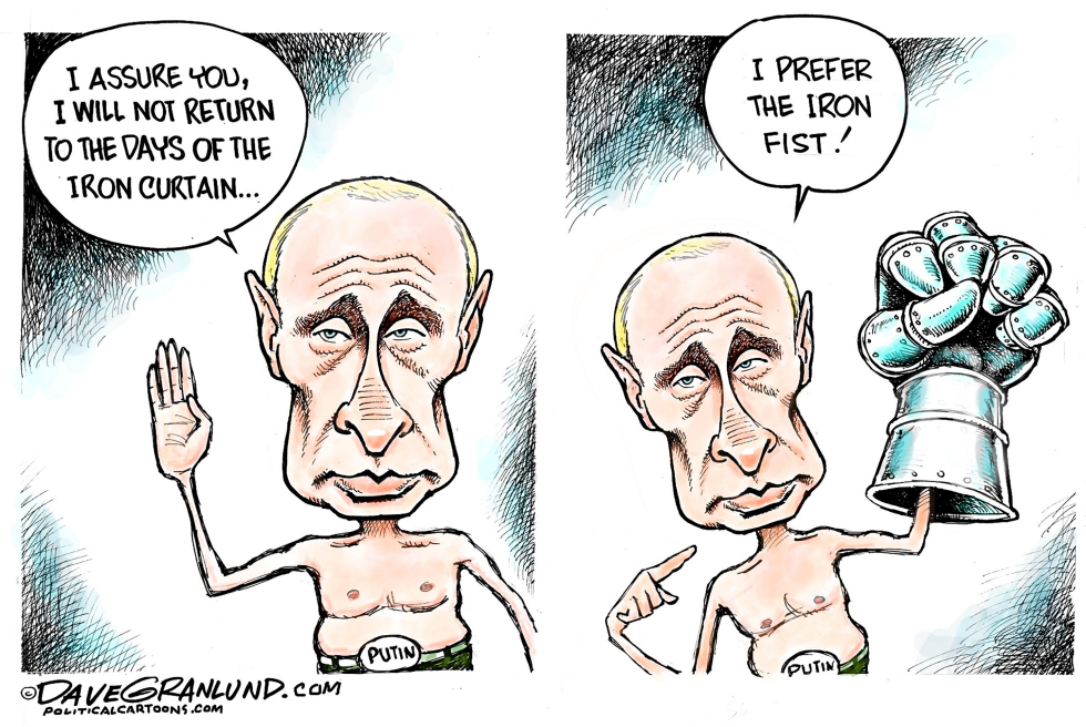 Putin Iron Fist