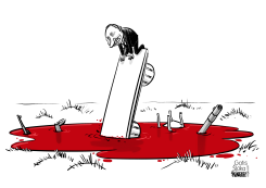 DROWNING IN THE BLOOD by Gatis Sluka