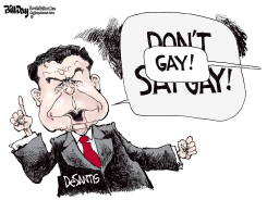 FLORIDA - DESANTIS - DON'T SAY GAY by Bill Day
