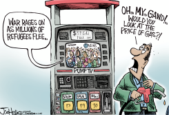 UKRAINIAN REFUGEES by Joe Heller