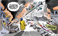 PUTIN FIGHTS by Paresh Nath