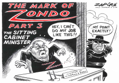 THE MARK OF ZONDO by Zapiro