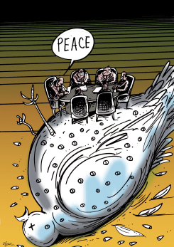 PEACE MEETING by Oguz Gurel