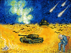 SCARY NIGHT by Osama Hajjaj