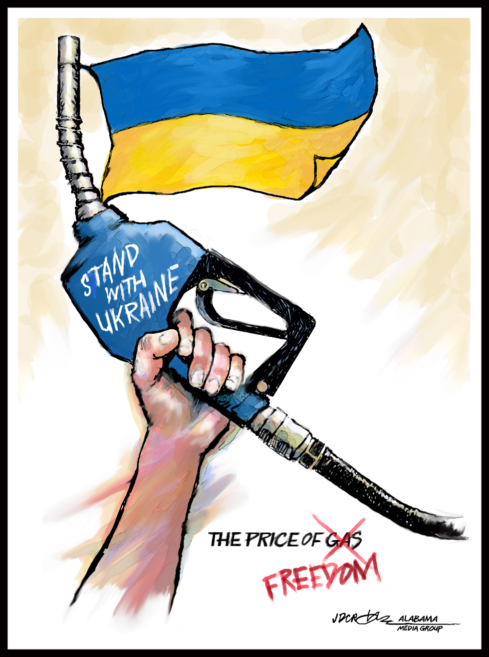Stand and Pump for Ukraine