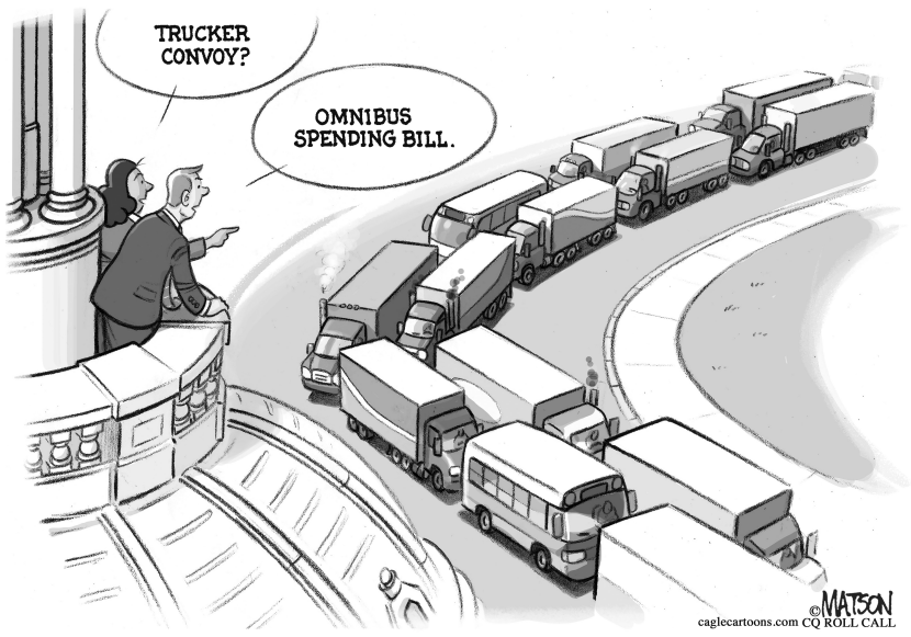 Congressional Spending Bill Convoy