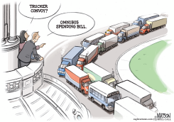 CONGRESSIONAL OMNIBUS SPENDING BILL CONVOY by R.J. Matson
