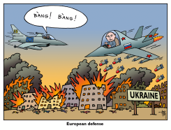 UKRAINE AND EU-DEFENSE by Arend van Dam