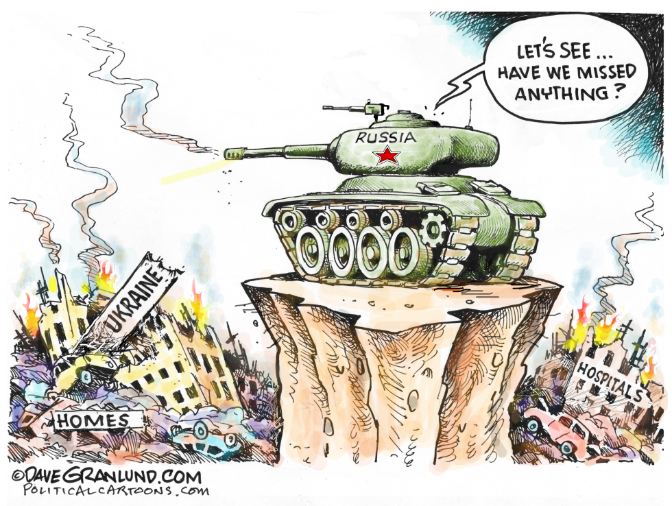 Russia and Ukraine targets
