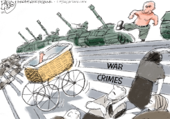 WAR CRIMINAL by Pat Bagley