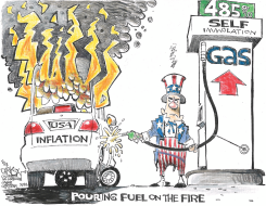 FUEL ON THE FIRE by John Darkow