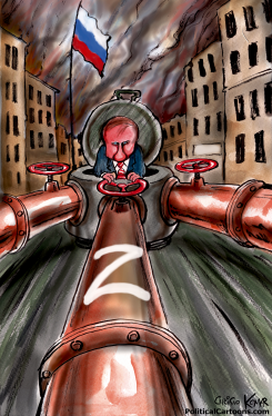 PUTIN'S TANK by Christo Komarnitski