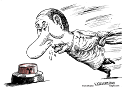PUTIN AND THE NUCLEAR BUTTON by Vladimir Kazanevsky