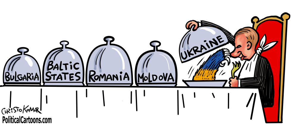 Putin's dining table