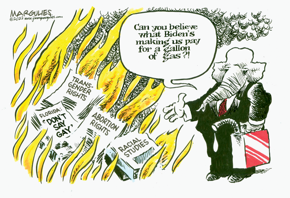 Republicans blame Biden for gas prices