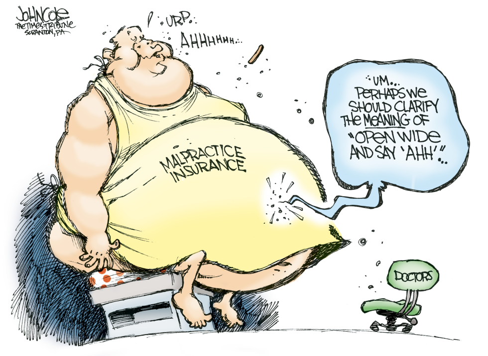 Medical malpractice insurance -- color