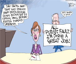 BIDEN'S BLAME GAME by Gary McCoy