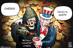 PROFITING FROM WAR by Luojie