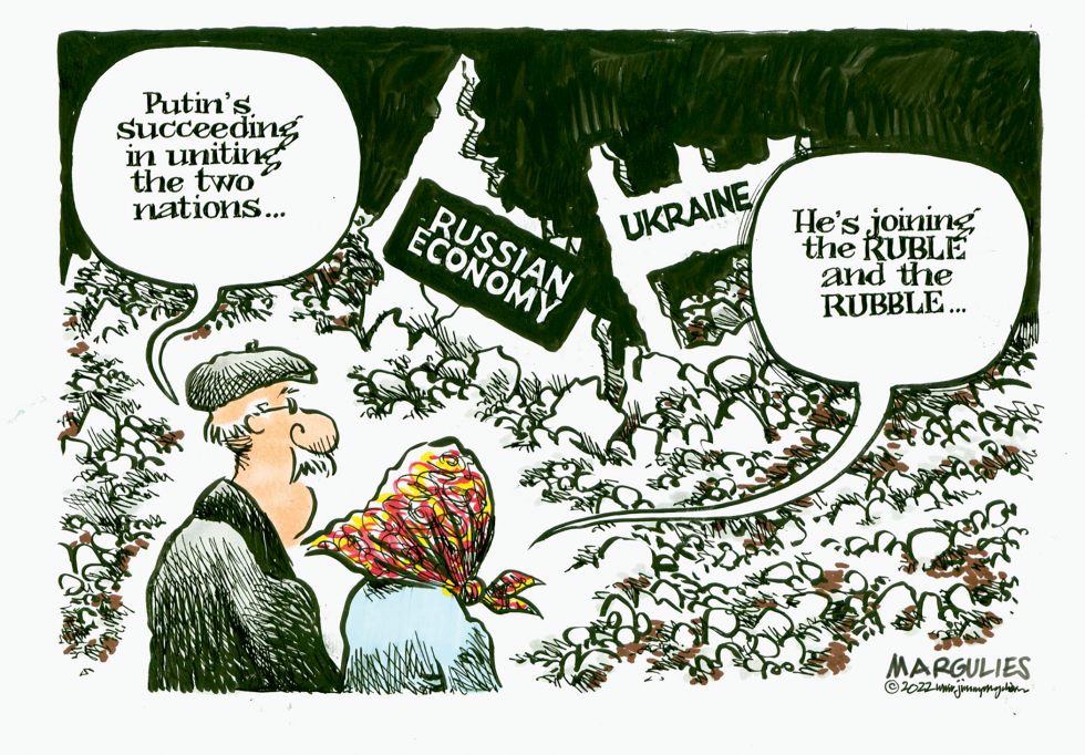 Russia and Ukraine joined together