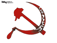 PUTIN AND SICKLE by Bill Day