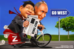 CHINA RUSSIA DISINFORMATION JOINT by Bart van Leeuwen