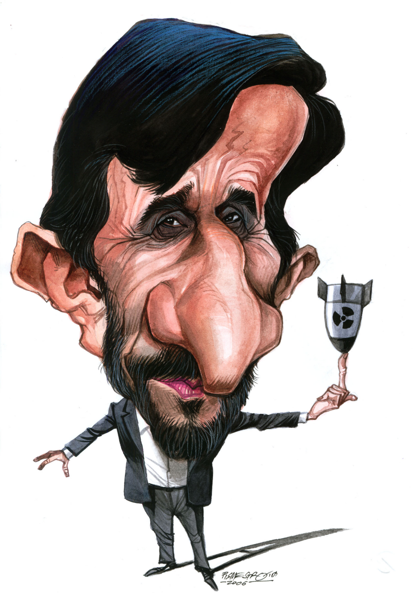 Mahmoud Ahmadinejad color