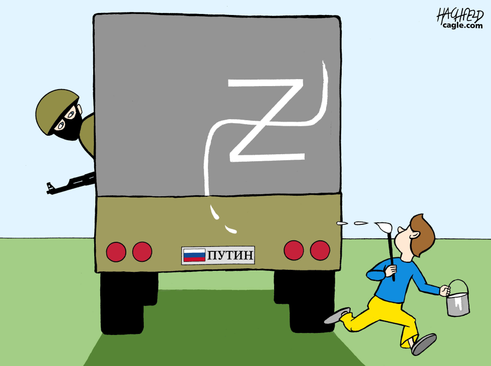 Russian Truck With Z