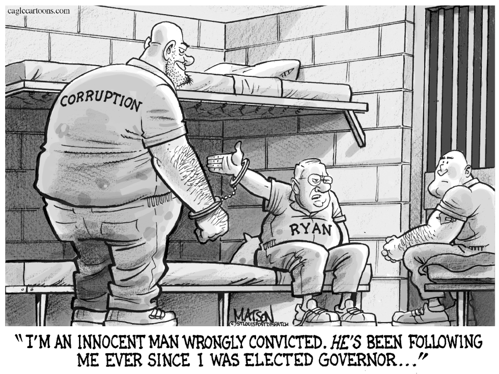 LOCAL IL-Ex-Governor George Ryan's First Day In Jail