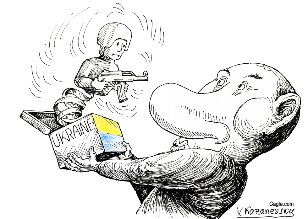 Ukrainian army and Putin