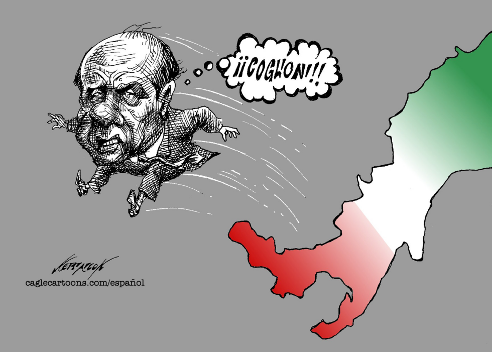  ¡ARRIVEDERCI BERLUSCONI by Antonio Neri Licón