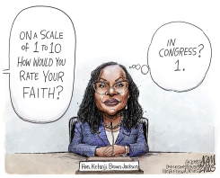 SCOTUS HEARINGS by Adam Zyglis
