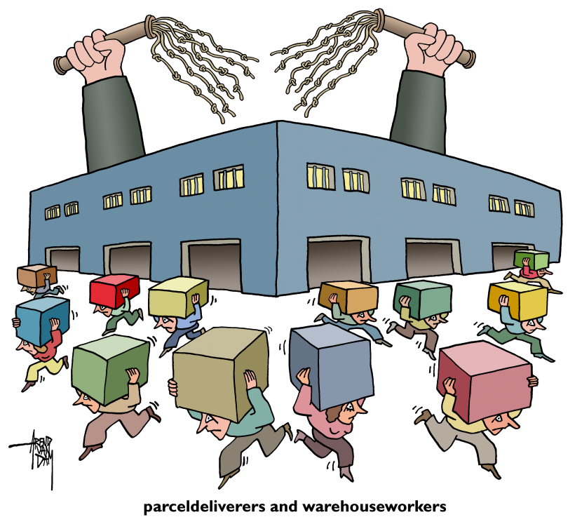 parcel deliverers
