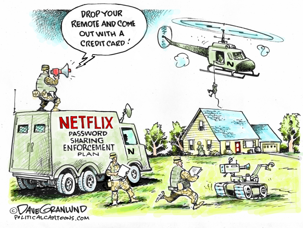 NETFLIX password sharing