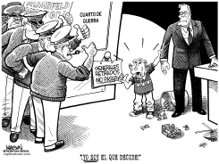 GEORGE W. BUSH ES EL QUE DECIDE by R.J. Matson