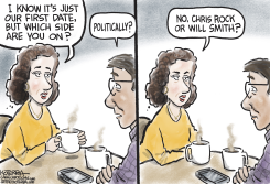 CHRIS ROCK OR WILL SMITH by Jeff Koterba