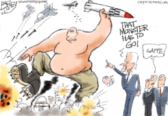 PUTIN THUG  by Pat Bagley