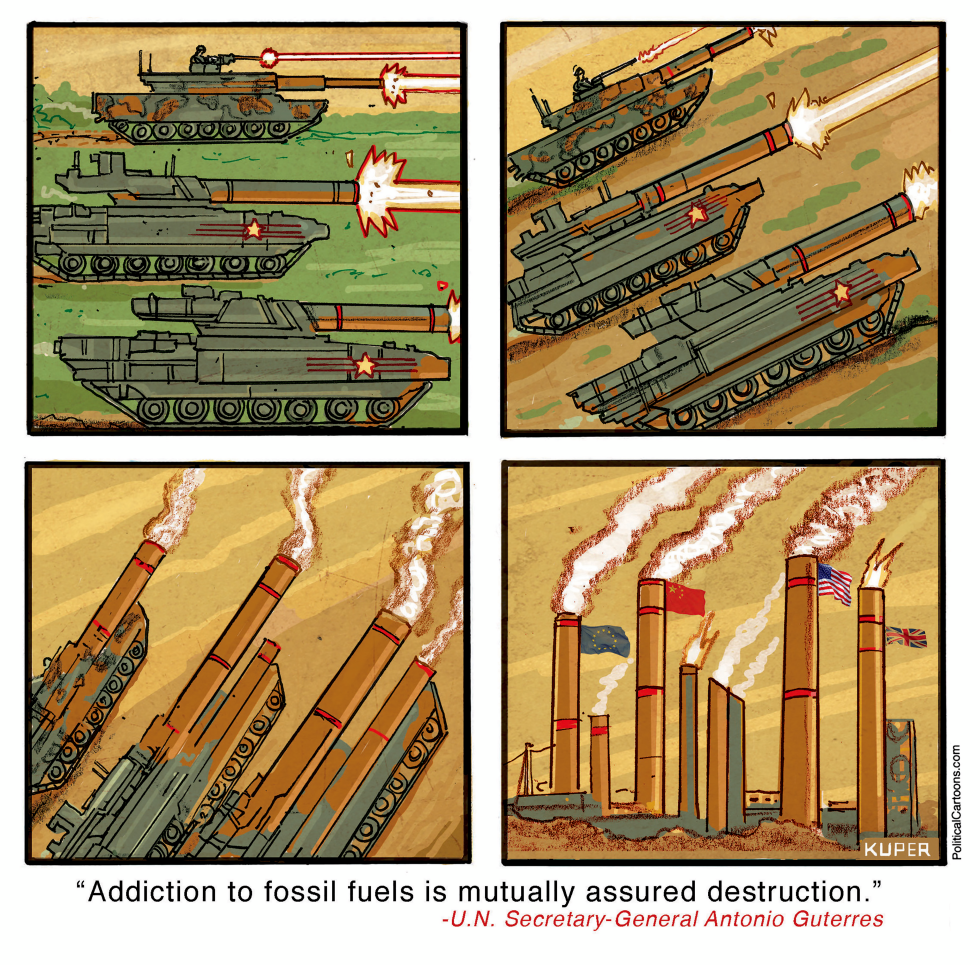 War And Fossil Fuels