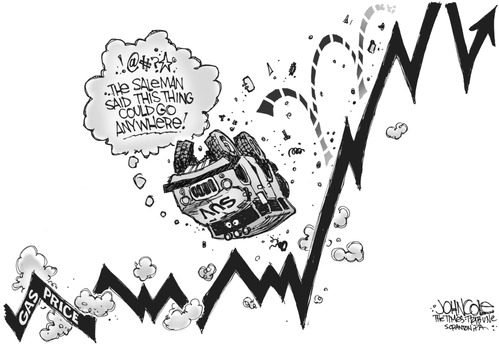 Steep gas prices