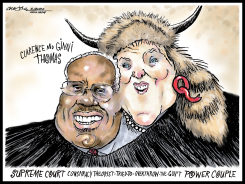 SUPREME CONSPIRACY THEORIST POWER COUPLE by J.D. Crowe