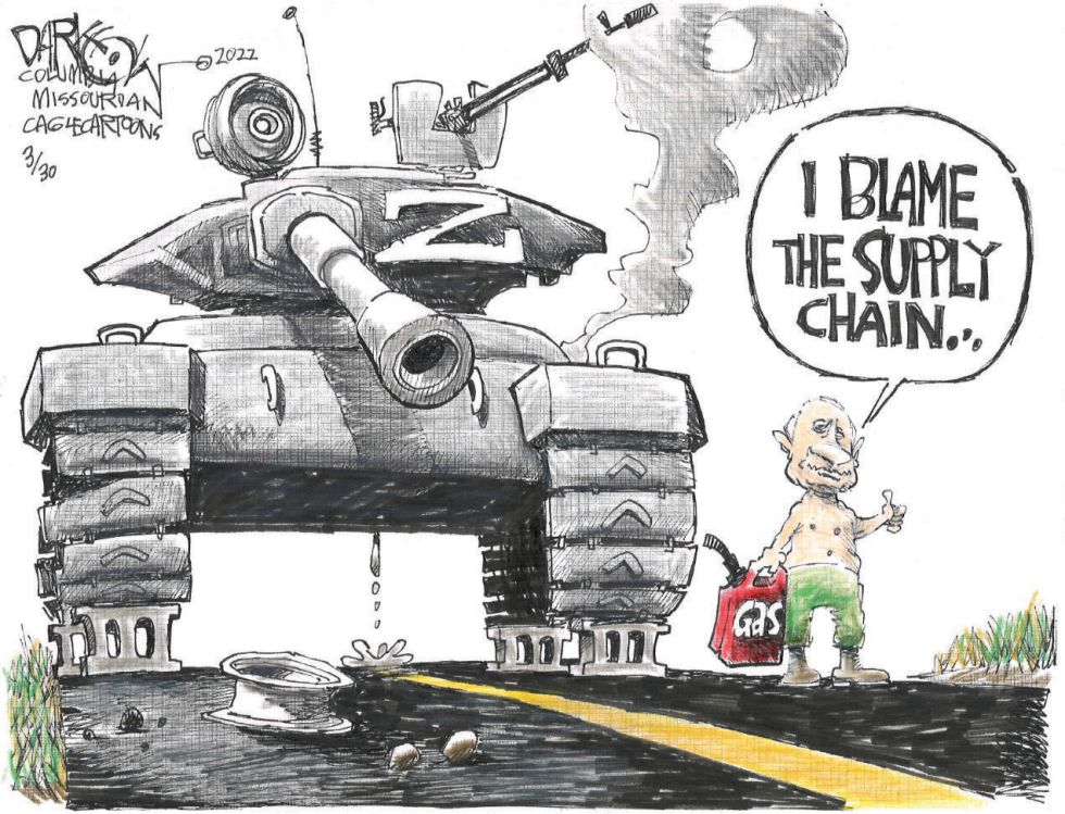 Putin Bogged Down