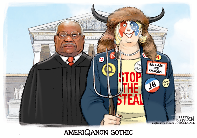 Justice Clarence and Ginni Thomas