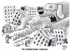 THE HUMANITARIAN CORRIDOR by Gatis Sluka