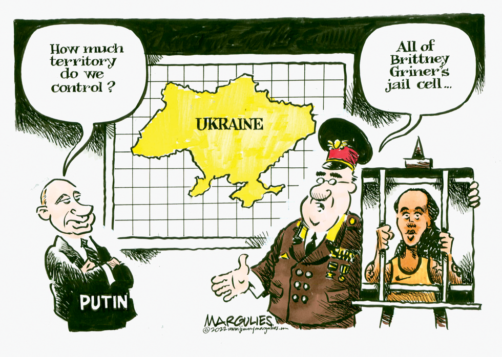 Putin controlled territory